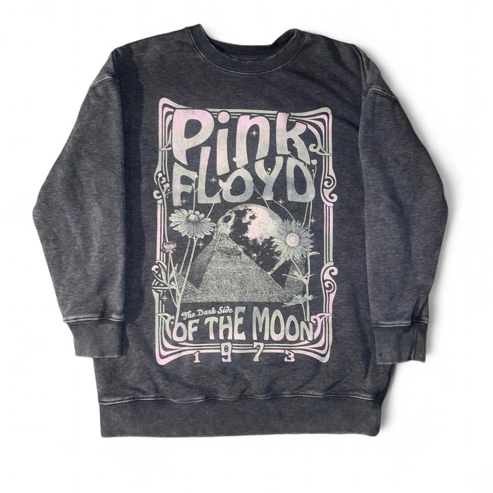 Pink Floyd Kids Dark Side of the Moon Sweatshirt - Black and Pink